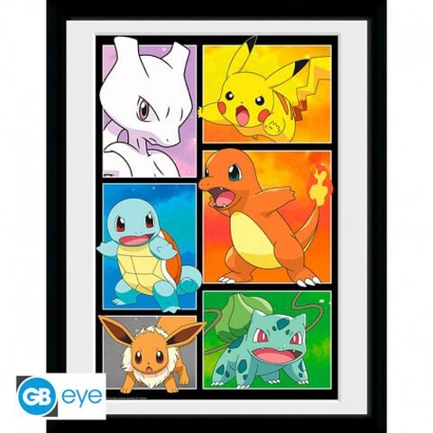 Poster Encadre - Pokemon - Planche Bande Dessinée